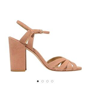 Stuart Weitzman Suede Heeled Sandals
